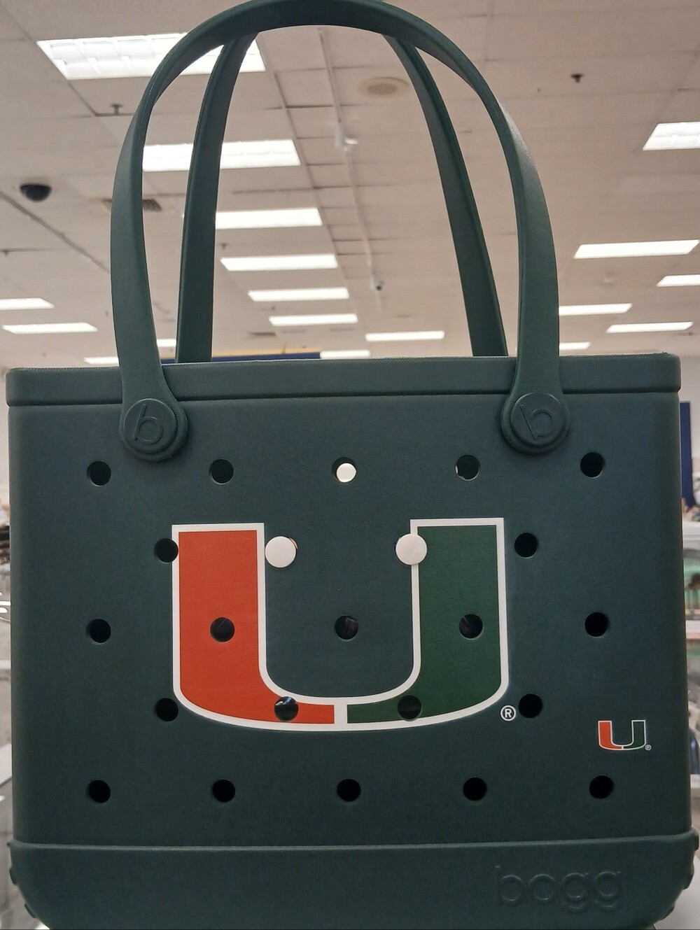 (New) University of Miami Bogg Bag Tote (Baby)